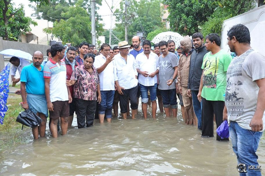 Maa-Association-Flood-Relief-program-At-Allwyn-Colony